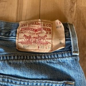 Vintage Levi 501